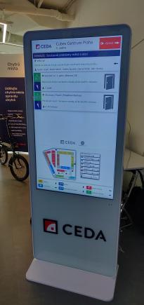Smart indoor navigation kiosk